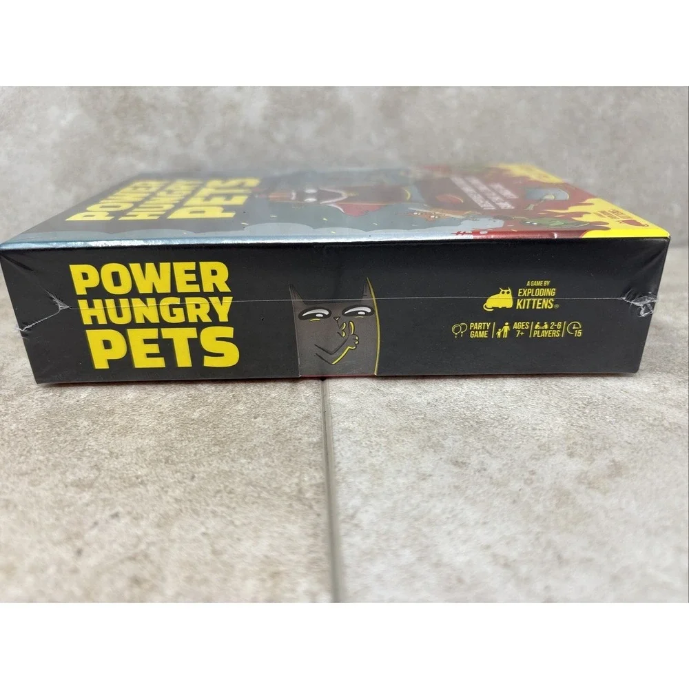 ✨️  SEALED: Power‎ Hungry Pets Game EXPLODING KITTENS Try To Outsmart Each Other